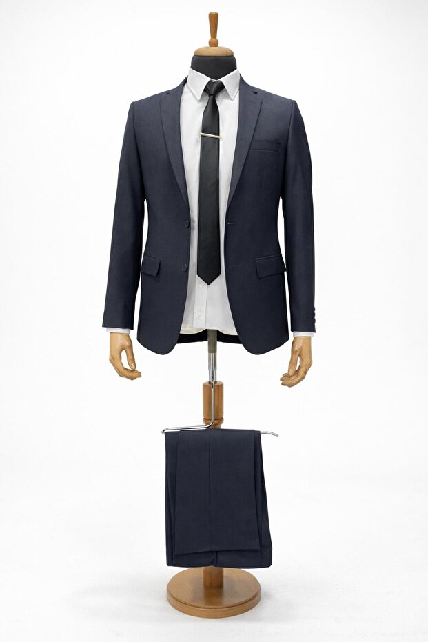 Men's Italian Cut Regular Fit Suit - 7484