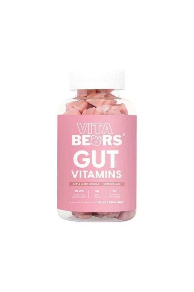 Gut Vitamins – ACV + Pomegranate Gummies | Daily Wellness Chewables | 60 Gummies
