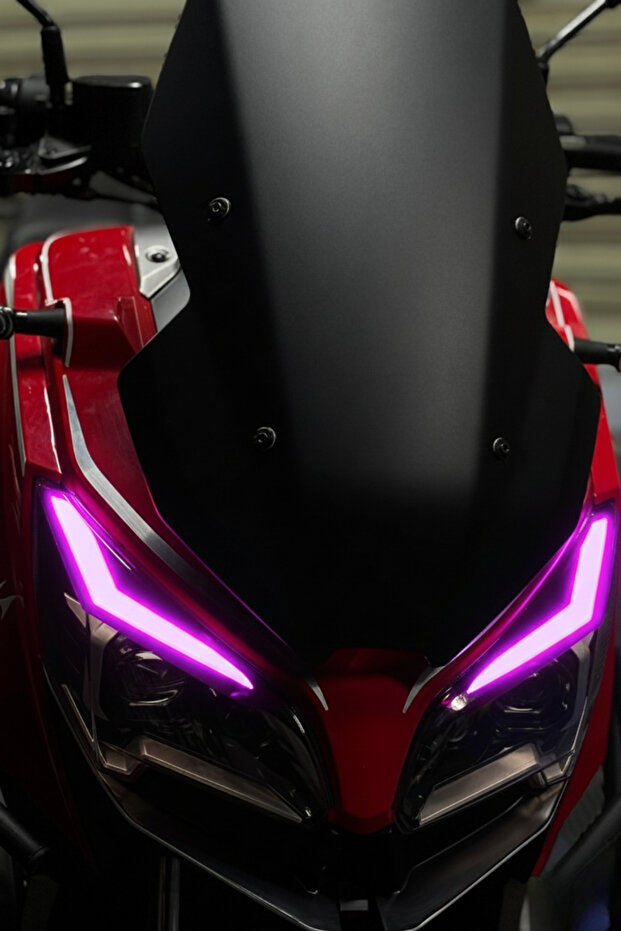 Headlight Film Headlight Design Film Sticker (Right and Left) for Rks Reale 125