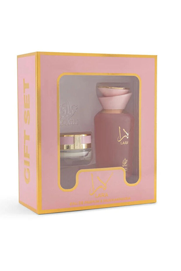 مجموعة لارا عطر+ مخمرية ( 2 في 1)