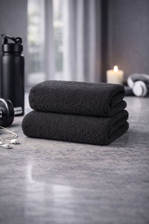2-Piece Sports Towel – Professional Use, Soft Texture, Quick Drying 50X90Cm