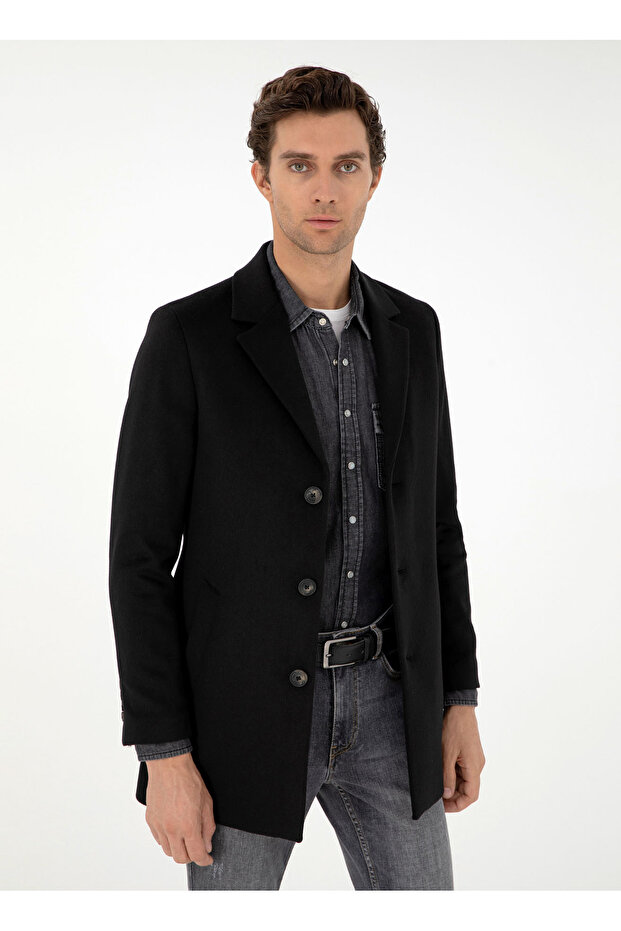 Siyah Erkek Palto KERNEL - 3