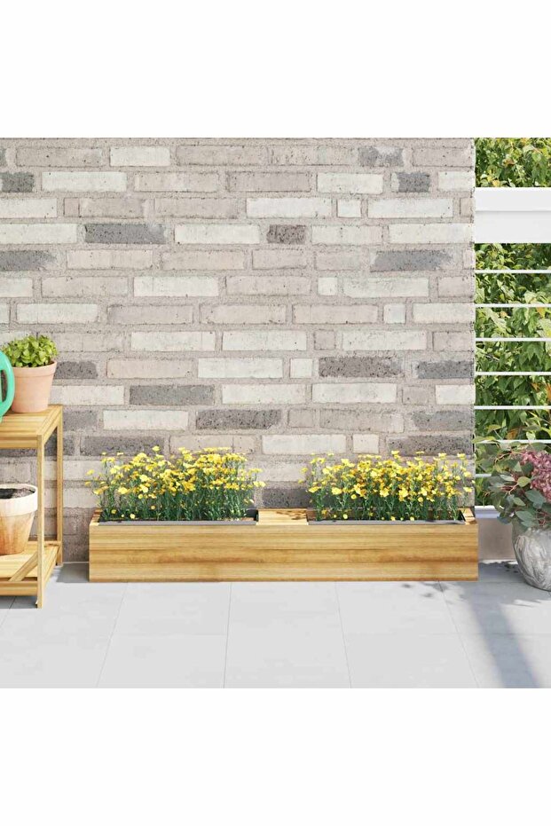 Flower Boxes for Euro Pallets 12 pcs Grey 36x13.5x9.5 cm PP