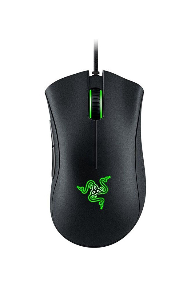 ماوس الألعاب DeathAdder Essential مع مستشعر بصري 6,400 نقطة في البوصة - أسود - 1