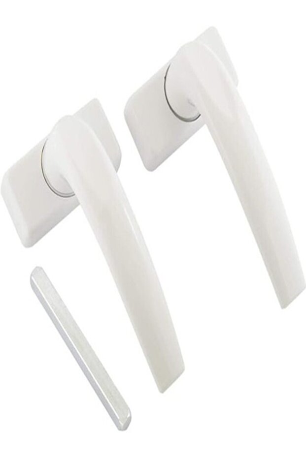 Robustline Aluminum Door Handle - White