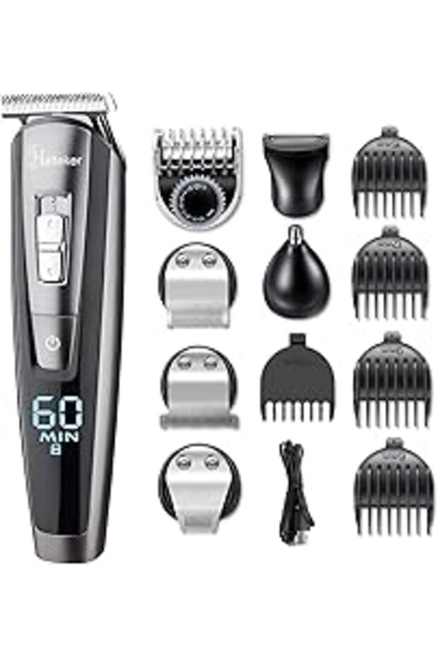 Hair Clipper Beard Trimmer Kit for Men Cordless Hair Mustache Trimmer Hair Cutting Groomer