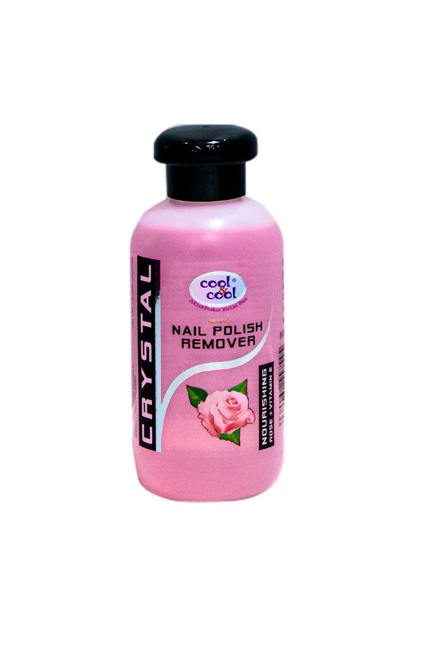 and Crystal Nail Polish Remover With Nourishing Rose And Vit E- 100ml