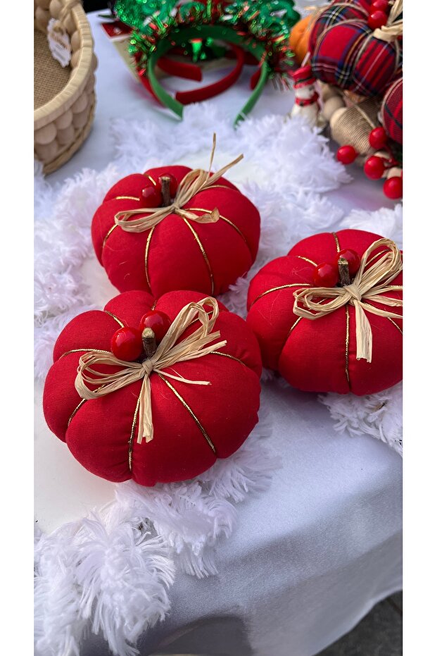 Yılbaşı özel balkabağı 3lü set