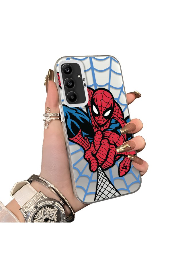 Popular Spiderman Silicone Protective Phone Case Compatible with Samsung Galaxy A25