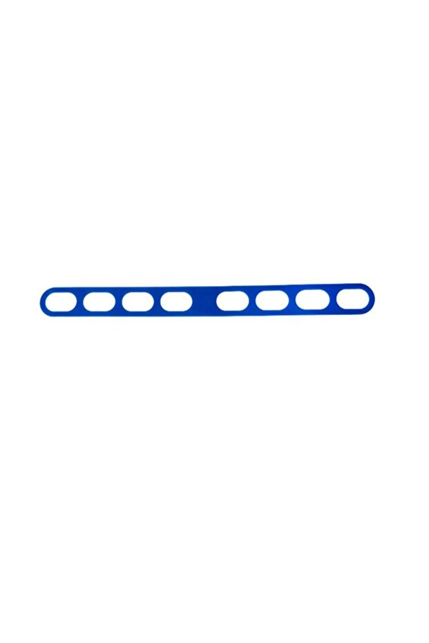 Blue Silicone Adjustable Fixing Strap, Elastic Silicone Universal Cover Fixing Strap, Leak-Proof, Su
