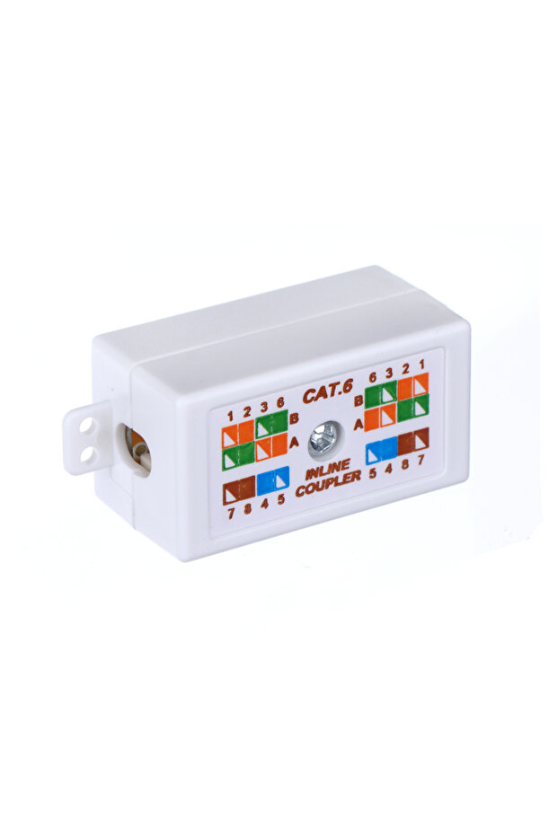 وصلة توصيل داخلية من نوع Cat6، قطعة واحدة، من نوع Krone، لكابلات شبكة إيثرنت Cat6/Cat5E، RJ45