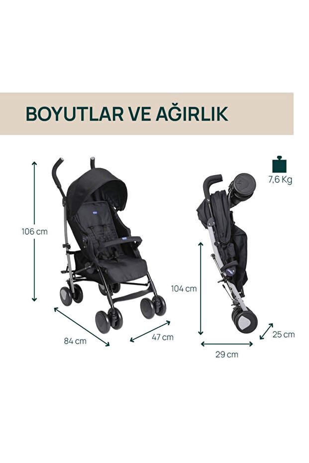 Echo Lite Bebek Arabası - 5