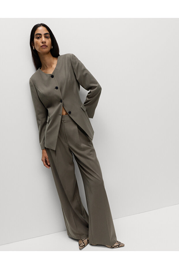 Klasik Düğmeli Ceket - 3