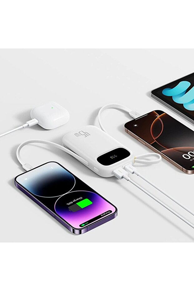 Baterie externă USB, Tip-C, 20000mAh Baseus, Violet - 2