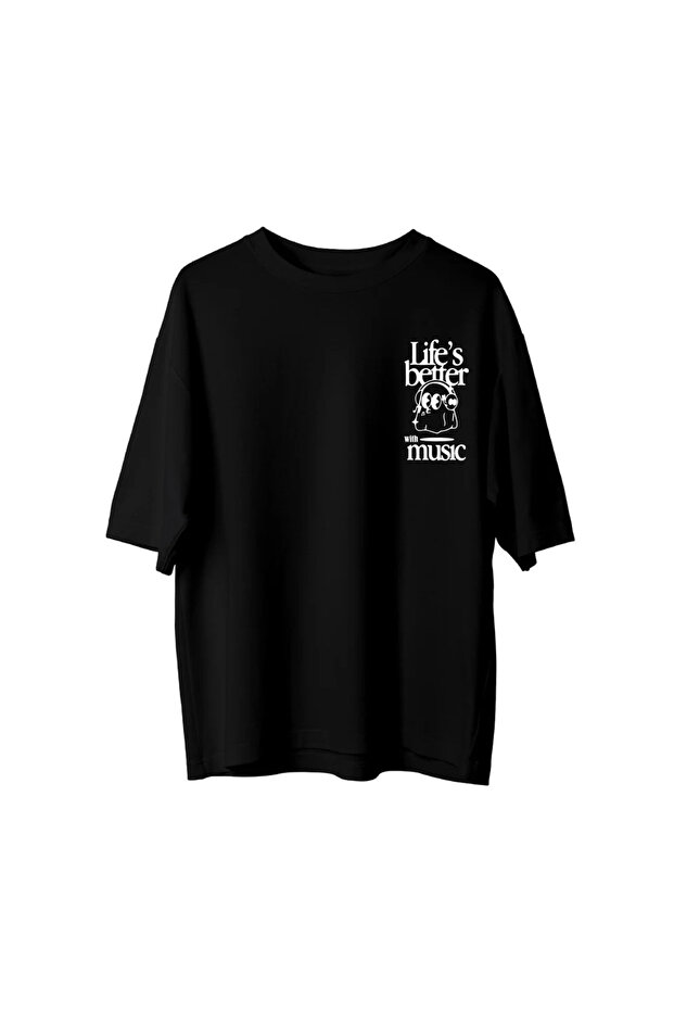 With Music - Oversized T-Shirt