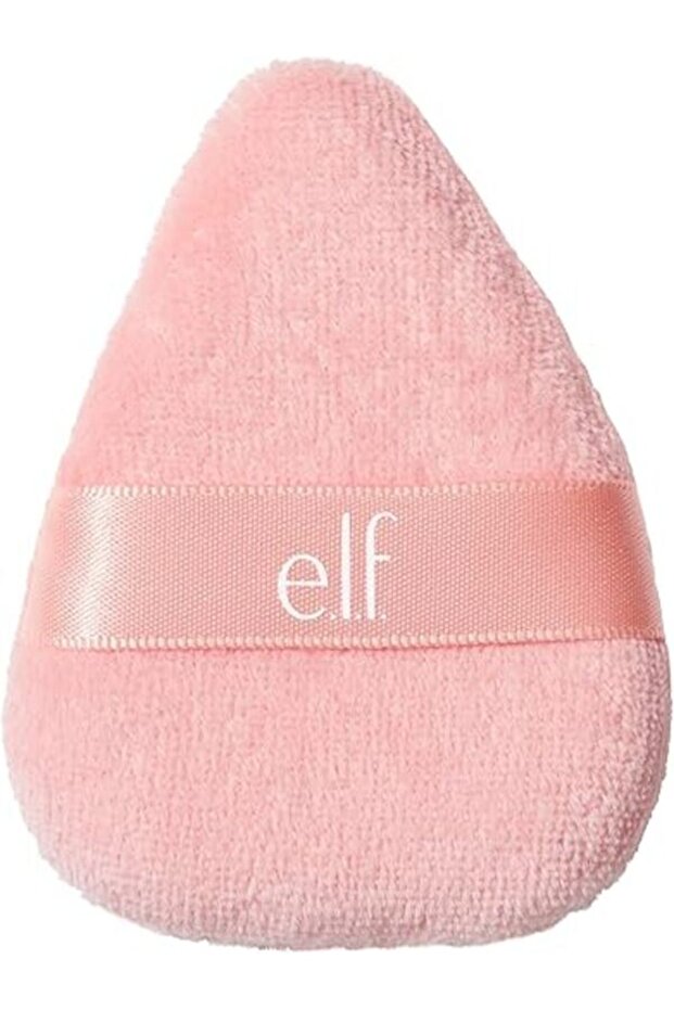 e.l.f. Halo Glow Powder Puff, Soft, Reusable Powder Puff For Applying Loose Or Pressed Powders