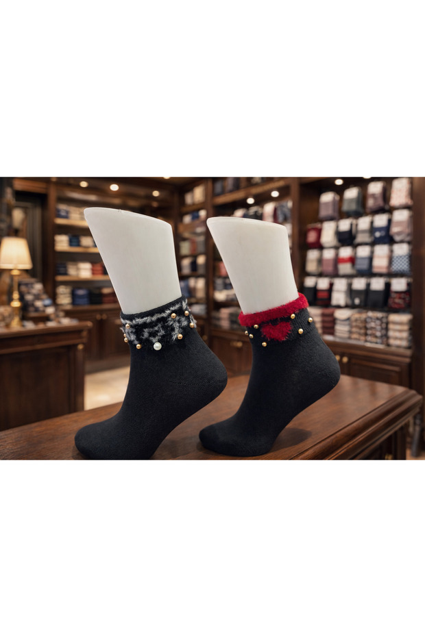 Women's Pearl Detailed Socks