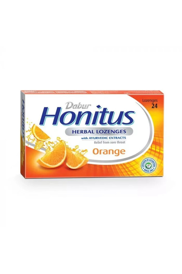 Honitus Herbal Lozenges Orange 24'S