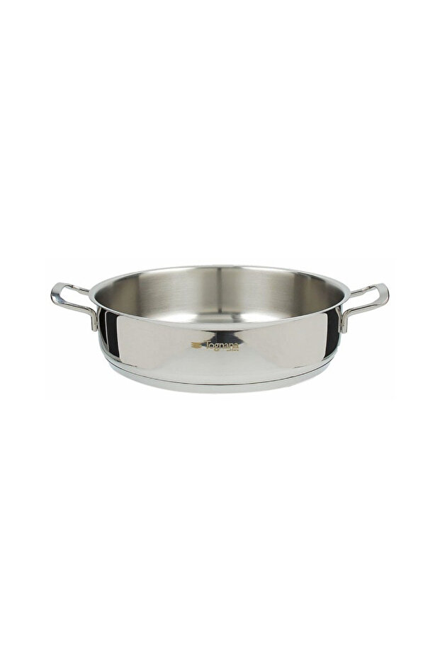 Steel Sauce Pan Cm24 With Lid - Grancucina Vanitosa