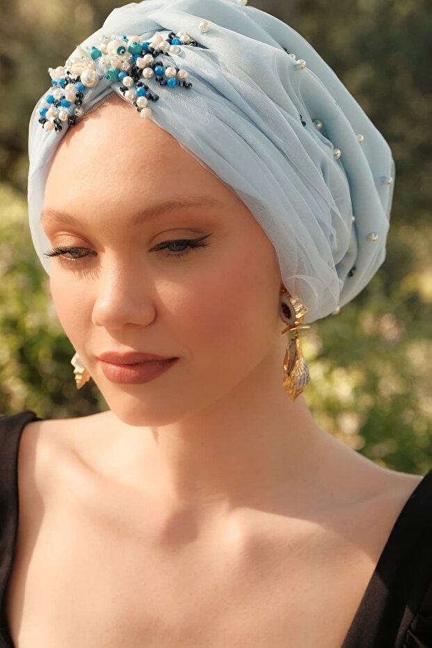 Alisa İşlemeli Bone - 1