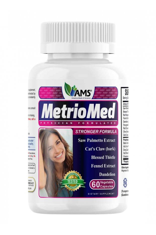 Metriomed Capsule Supports Hormonal Balance and Women's Health, 60S