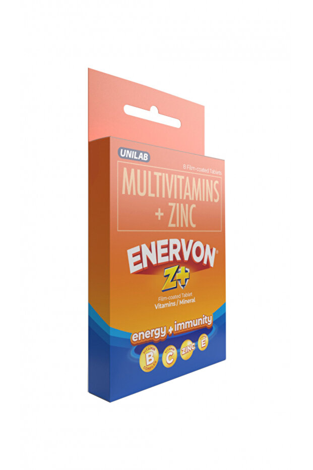 Z+ Multivitamins + Zinc - 8 Tablets