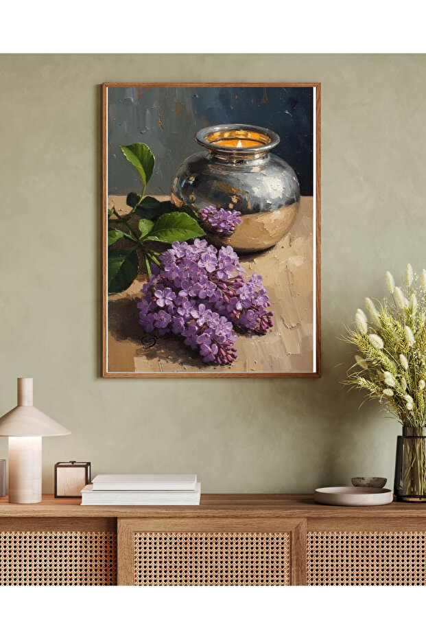One Piece Living Room Office Decor Painting Stand Alone Artwork Vrynt