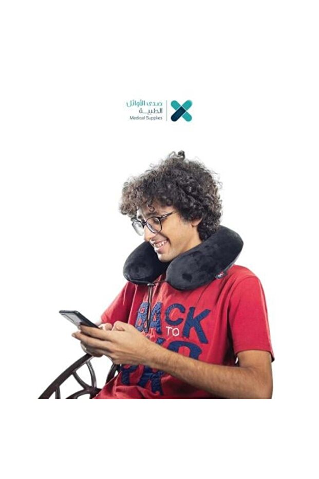 وسادة سفر للرقبة مصنوعة من الذاكرة
