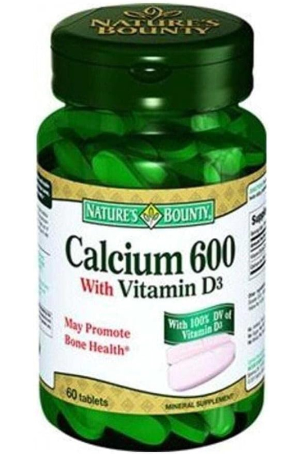 Calcium 600 + Vitamin D3 60 Tabs