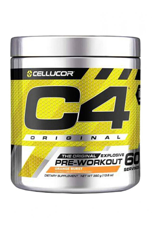 C4 Original Explosive Pre-Workout - Orange Burst - 60 Servings