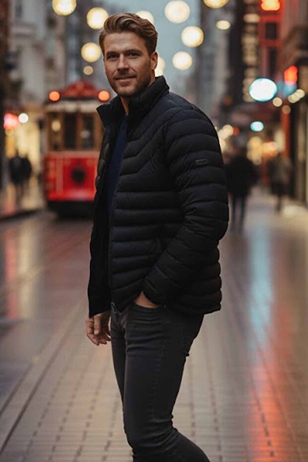 معطف رجالي مقاوم للرياح HmL632 - 4