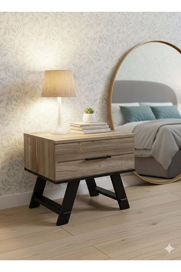 BARTIN MOBİLYA Tek çekmeli komidin - 1