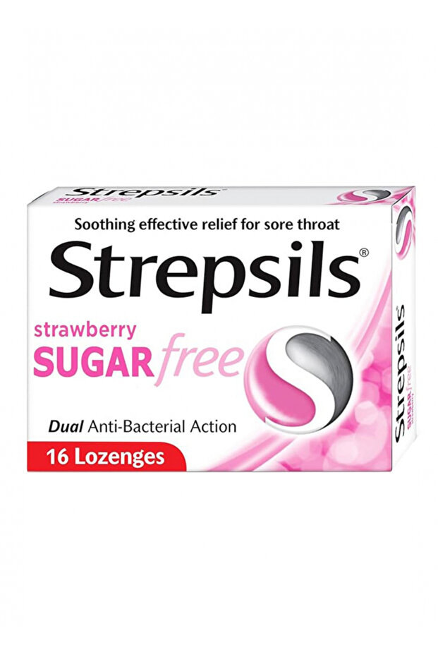 Sugar-Free Lozenges Strawberry, 16S
