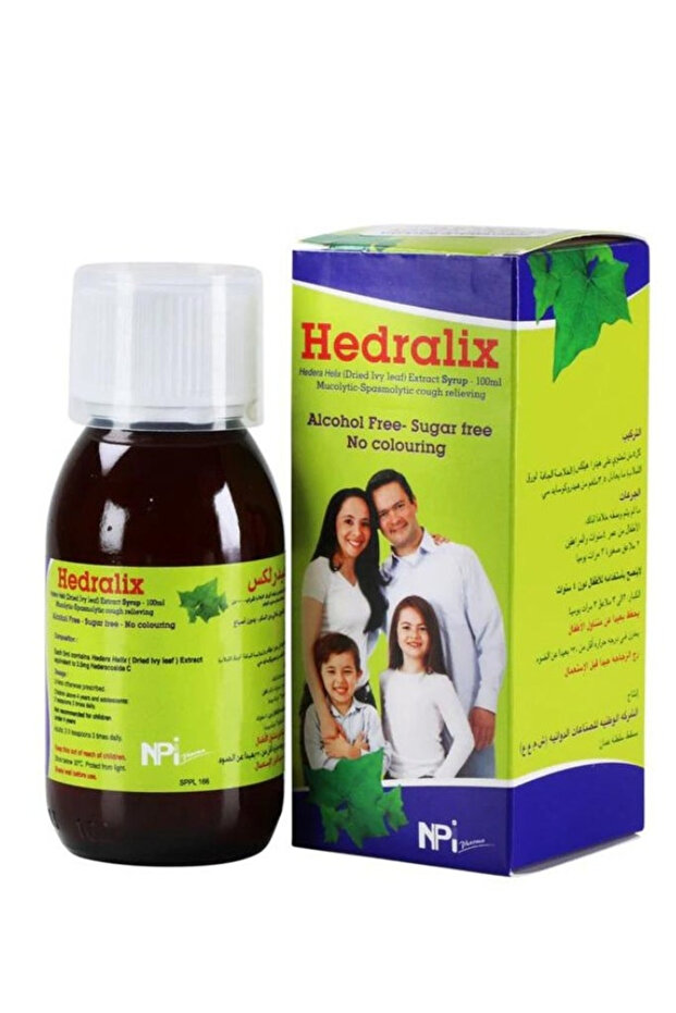 Hedralix Syrup Sugar Free, 100Ml