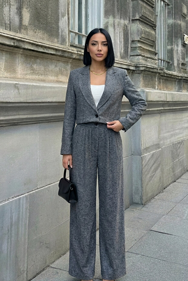 طقم بنطلون جاكيت بليزر - 1