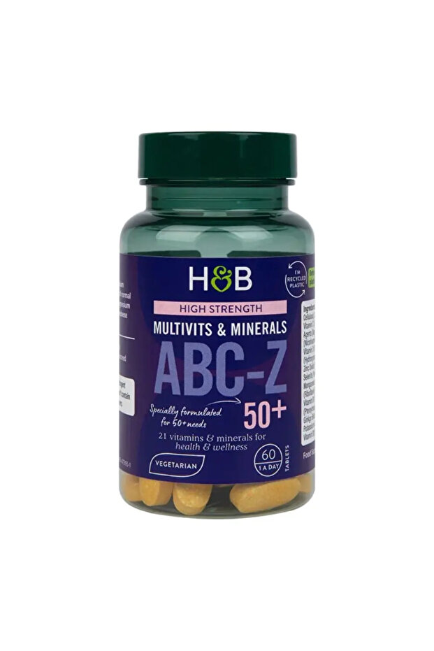 ABC - Z 50+ Multivitamin Tablets, Pack of 60's
