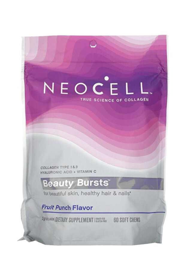 Collagen Beauty Bursts Super Fruit Punch Soft Chews, 60S