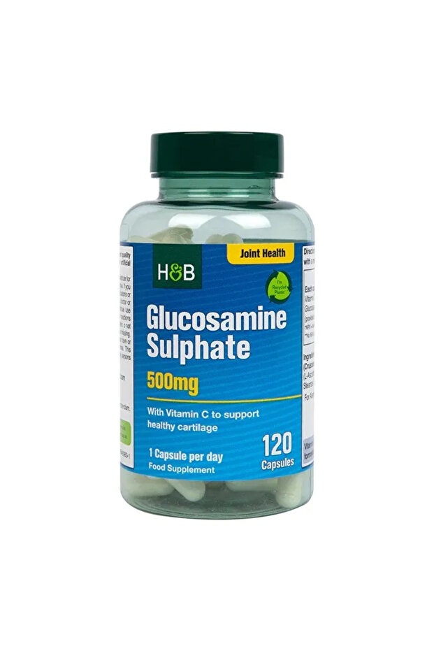 500mg Glucosamine Sulphate Capsules With Vitamin C, Pack of 120's