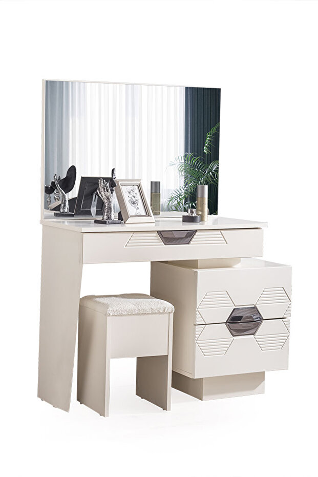 Opal Aynalı Şifonyer - 5