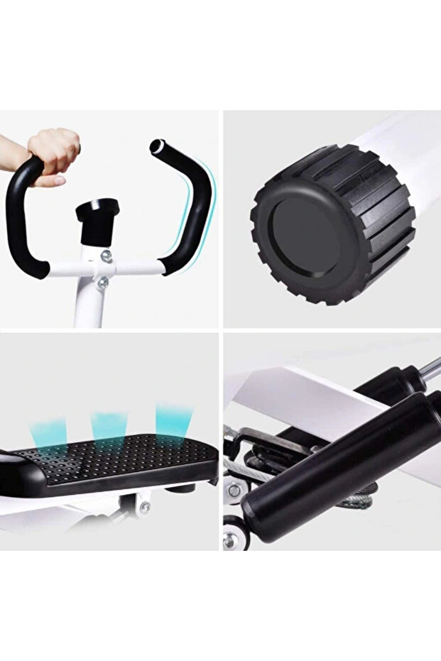 Step-Through Exercise Machine with Handlebars Zenvi̇a-4567 - 3