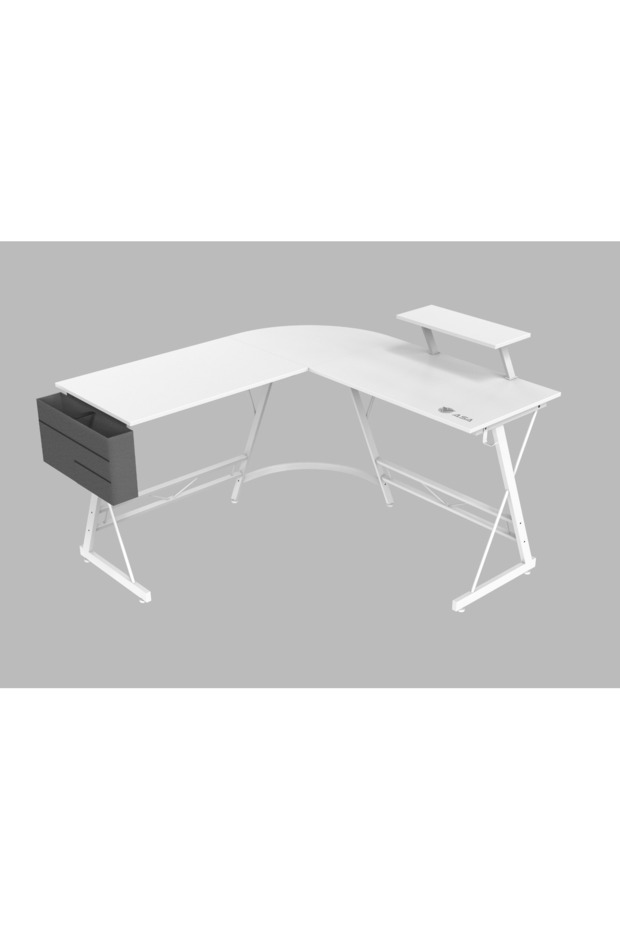 L-Shaped Gaming Desk – Corner Computer Table for Gaming & Office - 1