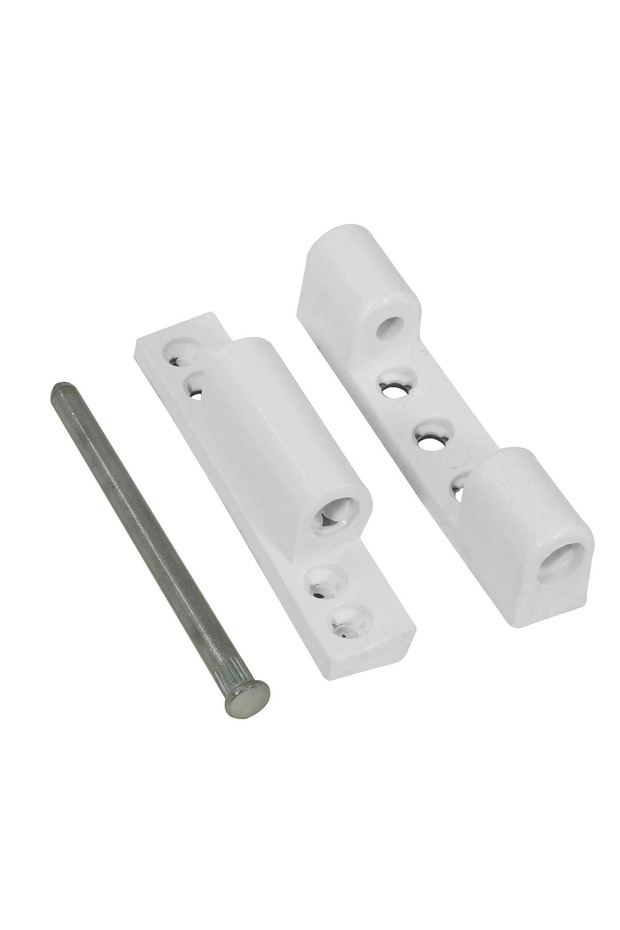 Pvc Window Hinge X 6 - White - 1