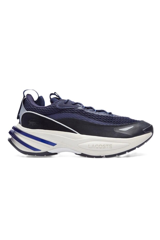 Sport Audyssor Leather Mens Sneaker Genuine Leather Men's Casual Sports Shoes Navy Blue