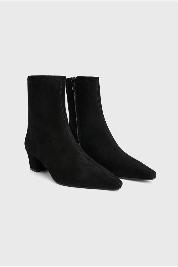 Süs Dikişli Süet Bot - 2