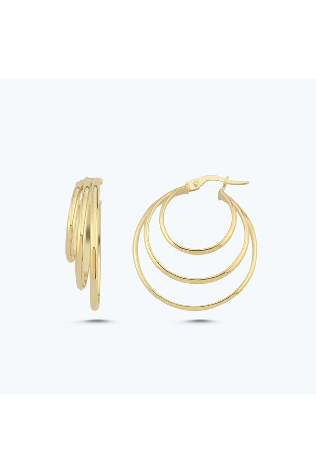 Altın Halka Küpe - 2