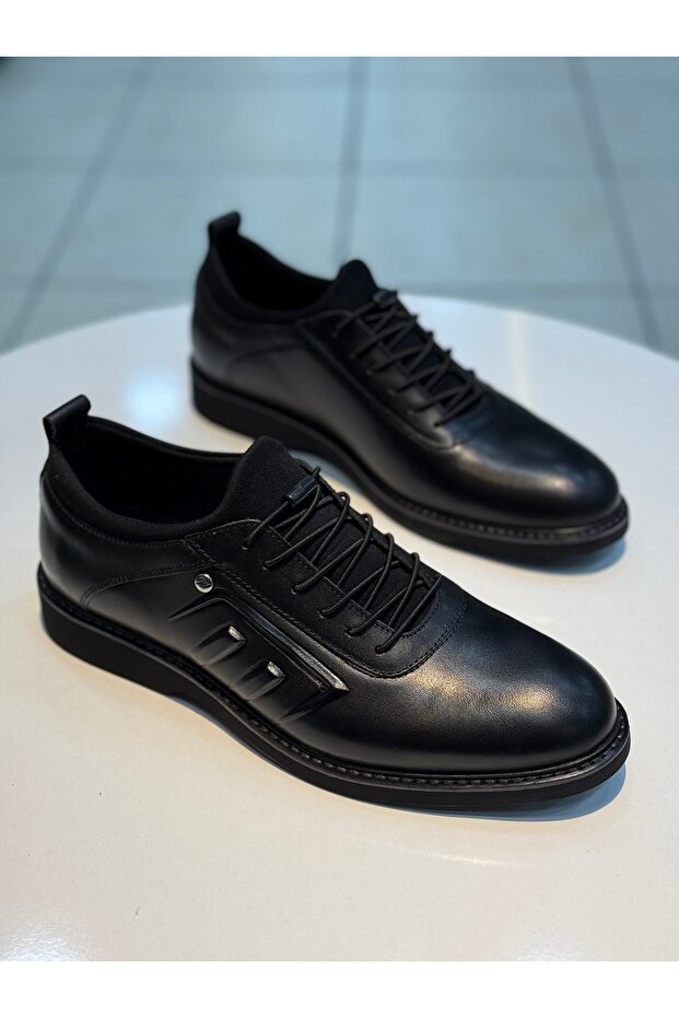 Shoes Men's Lace-Up Genuine Leather Eva Sole Shoes