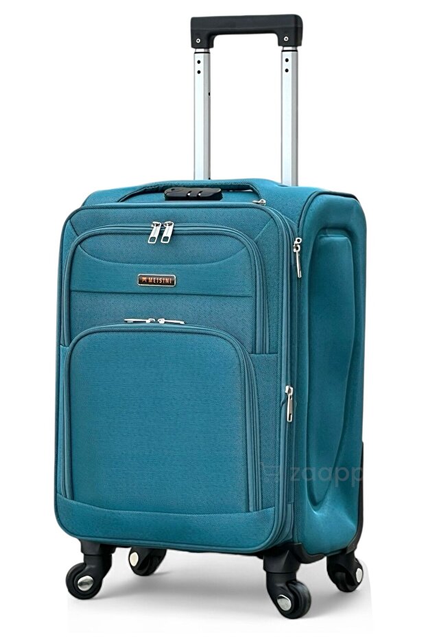 Soft Material 20 Inch(7-10kg) Luggage Lightweight, Secured Lock, 4 Spinner Wheels, Expandable