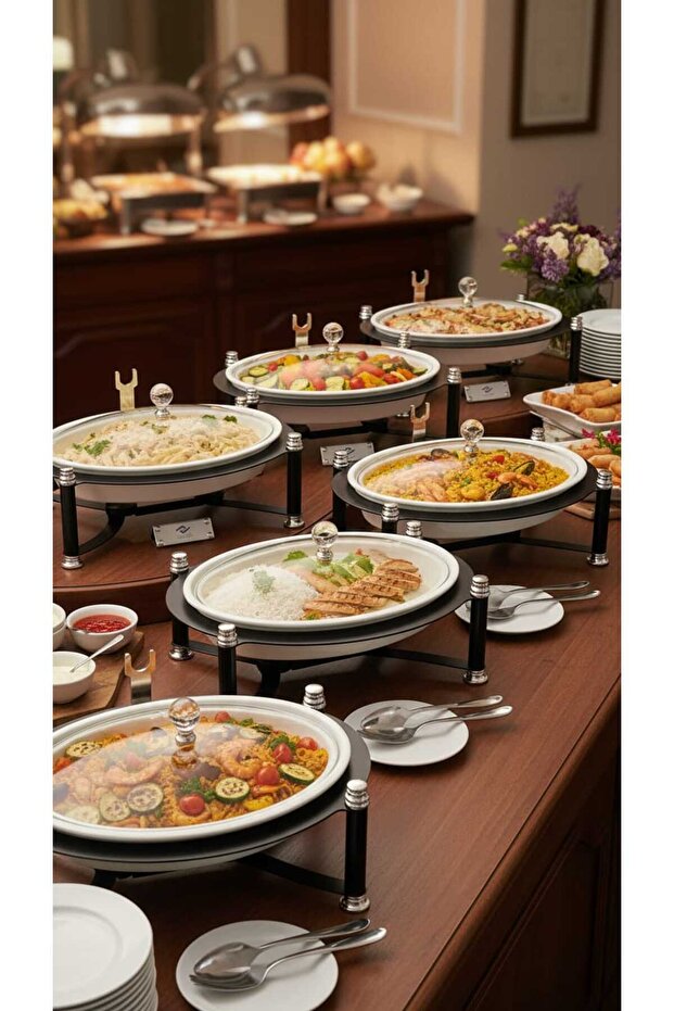 Buffet warmer, oval serving dish, 16 cm - 6