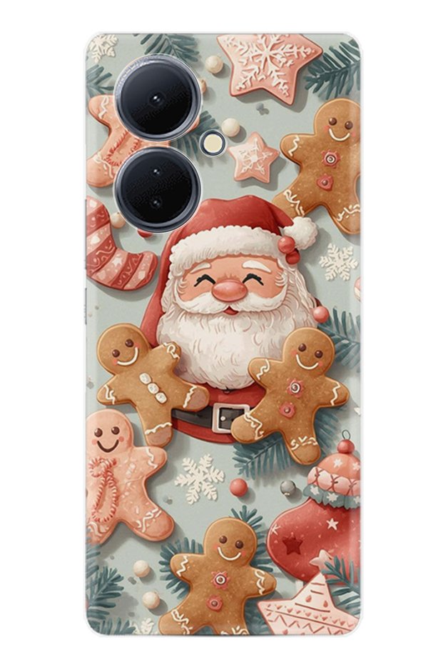 Vivo V29 Lite Case New Year's Themed Printed Patterned Cover Christmas-14.Jpg