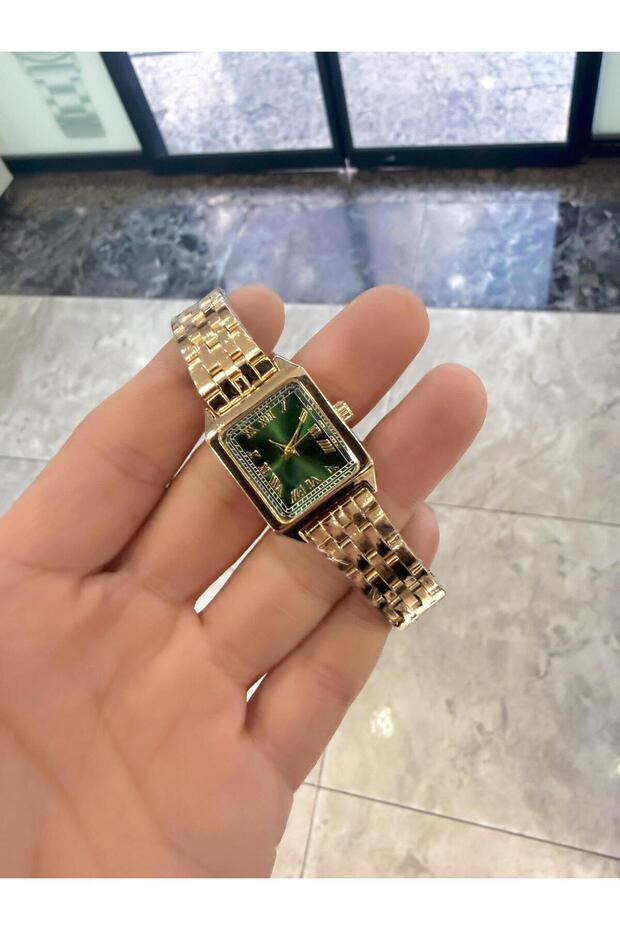 Square Roman Numeral Women's Wristwatch